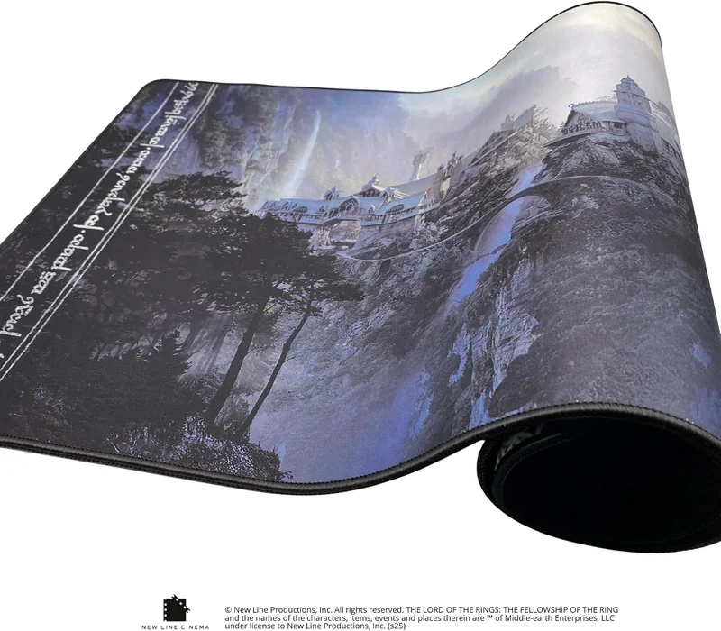 Tapete de Rato Lexip Lord of the Rings Rivendell XXL Edição Oficial Warner Bros - Imagem 4