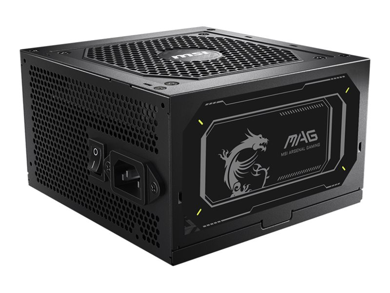 MSI MAG A850GL PCIE5 II 850W Plus Gold ATX3.1 PFC Activ Power Supply - Imagem 1