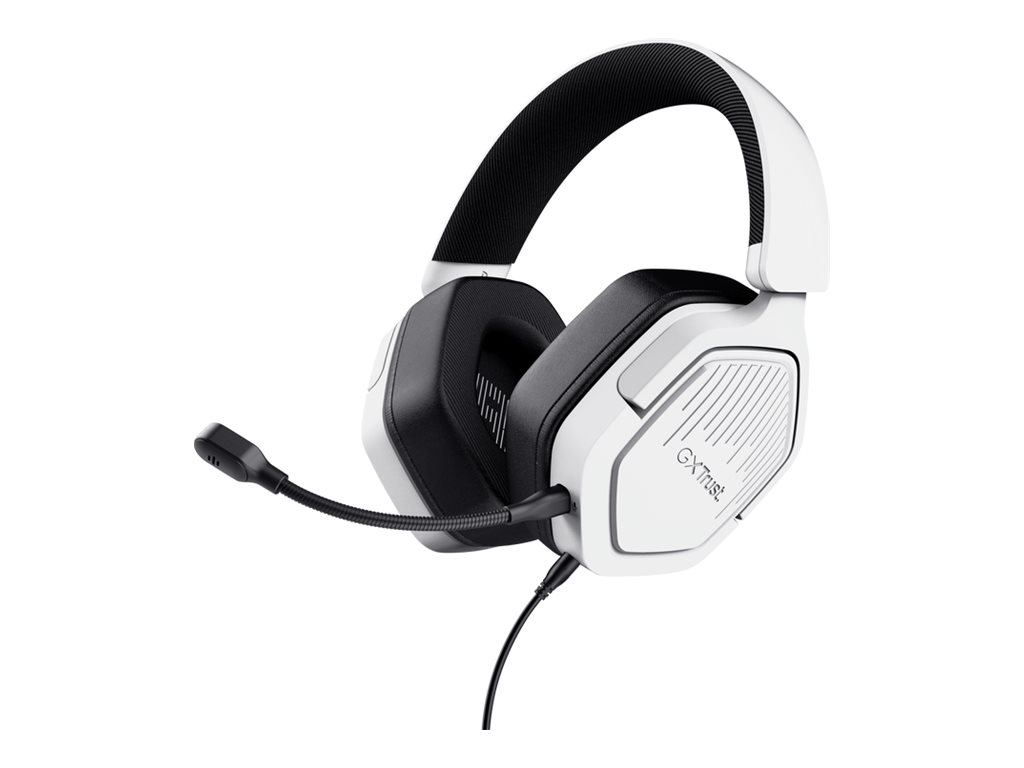 Auscultadores Trust GXT 492W Carus Com Fio Branco