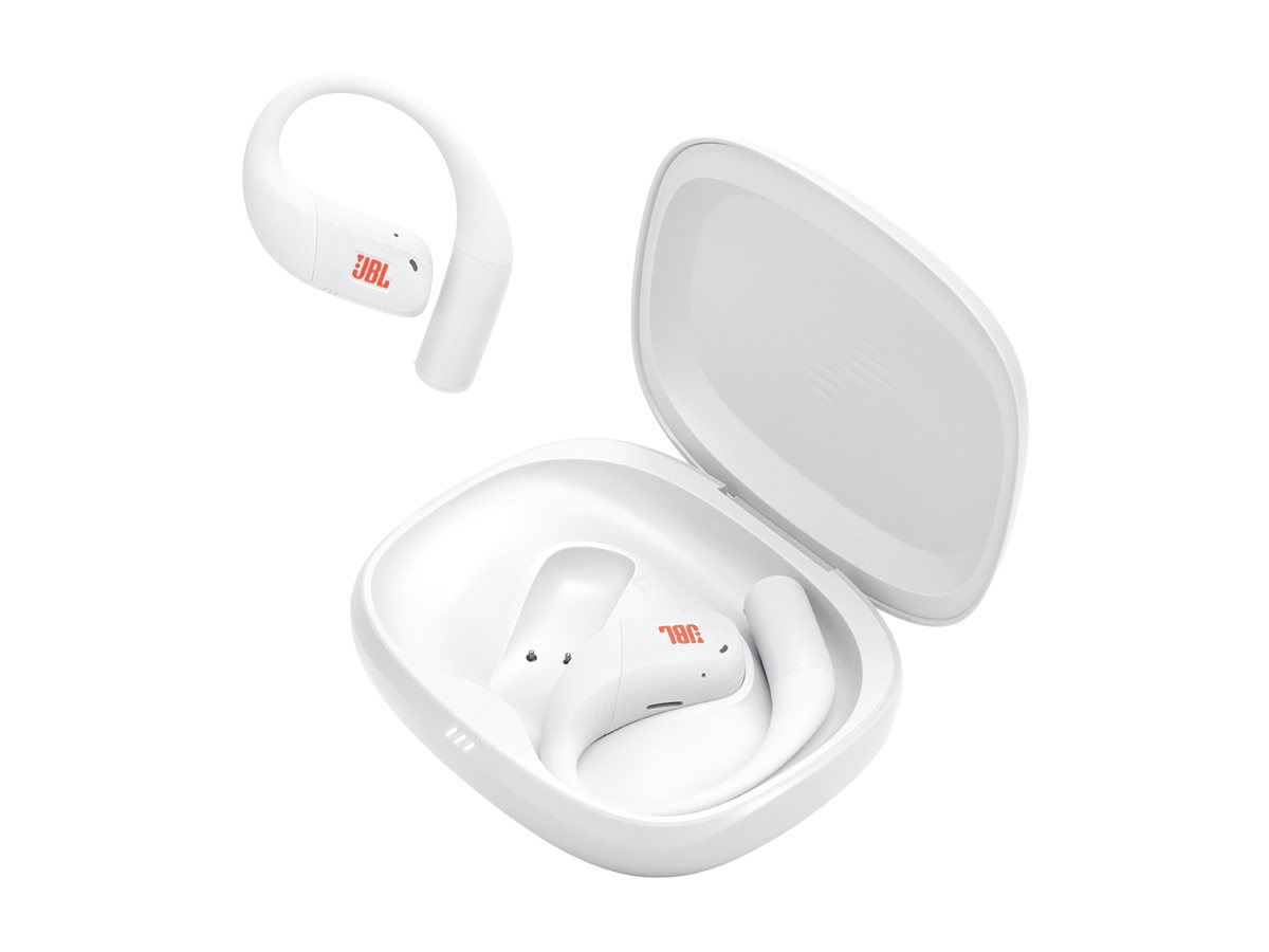 Auscultadores JBL Endurance Sem Fios Microfone Orelha Aberta Branco - Imagem 4