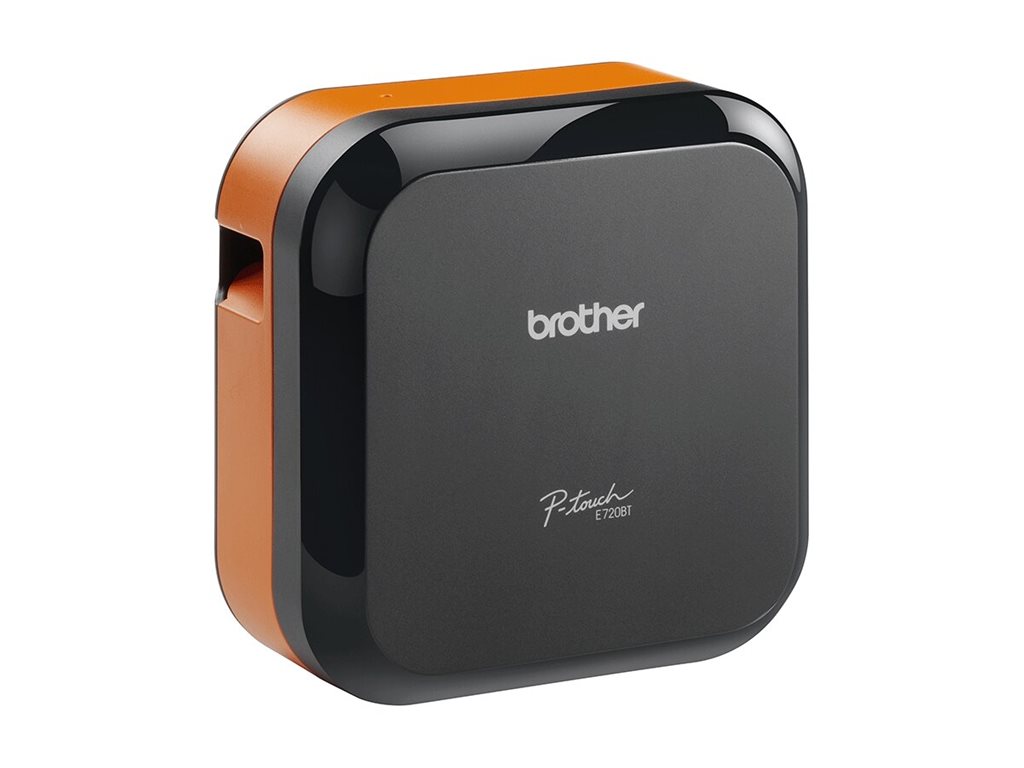 Impressora de Etiquetas Industrial Brother P-Touch PT-E720BT Transferência Térmica 24mm 180dpi USB Bluetooth Preto