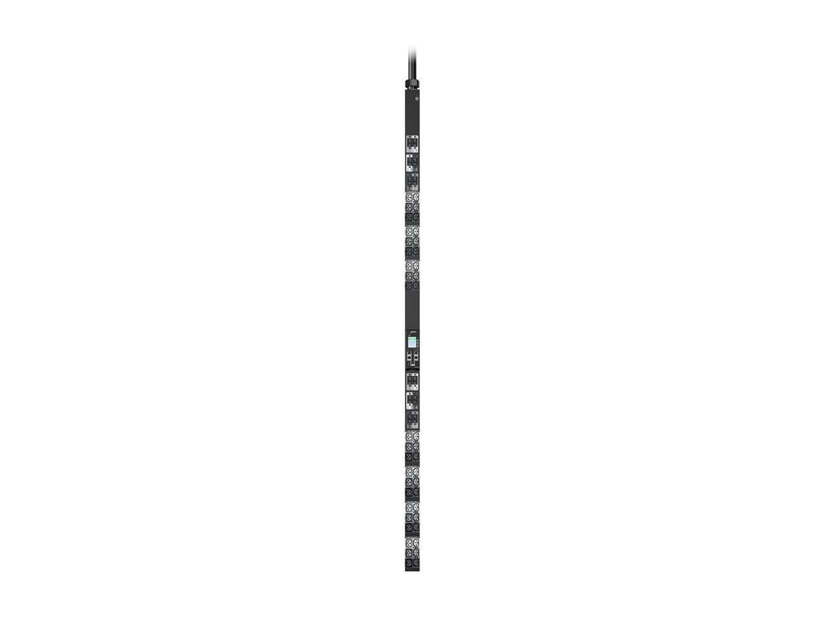 PDU APC NetShelter Advanced Gen 2 Medido 34.6kW 3 Fases 42 Tomadas 0U Cabo 3m Ethernet USB Preto Compatível TAA - Imagem 2