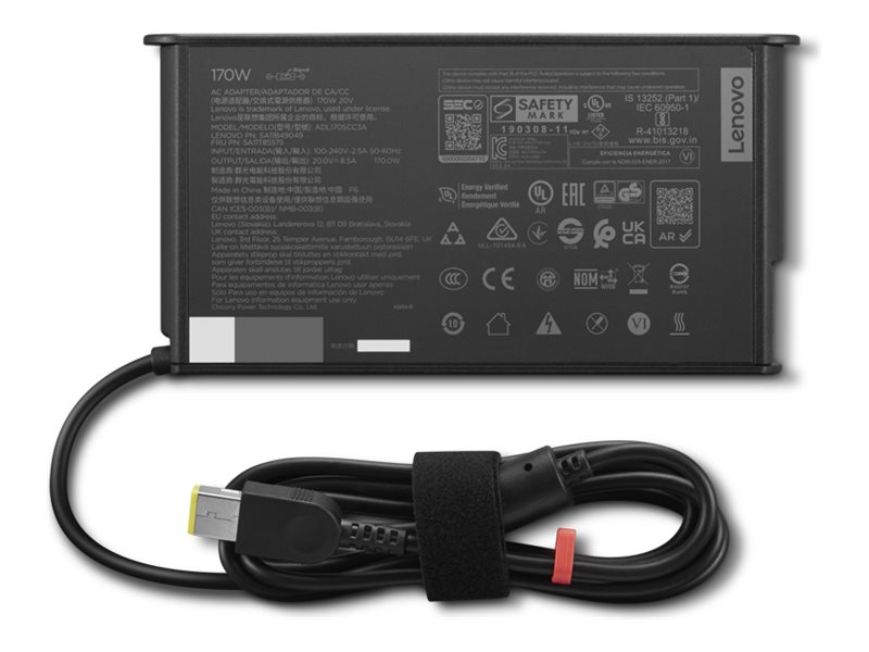 Adaptador AC LENOVO ThinkStation Slim 170W