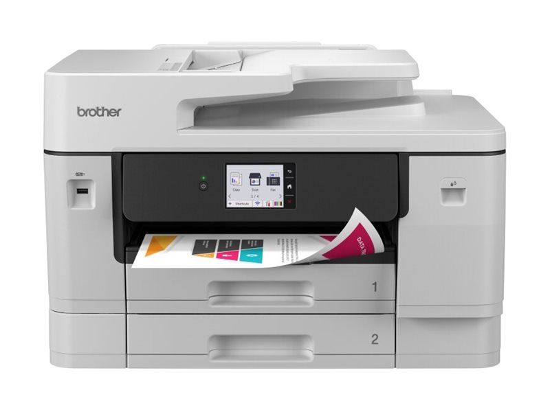 Impressora Multifunções A3 Brother MFC-J6960DW Jacto de Tinta Cores Duplex 31ppm 500 Folhas Wi-Fi Ethernet USB - Imagem 3