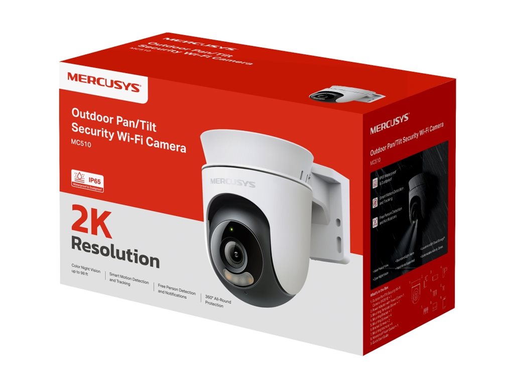 Câmara de Vigilância Exterior TP-LINK Pan/Tilt Wi-Fi Full HD