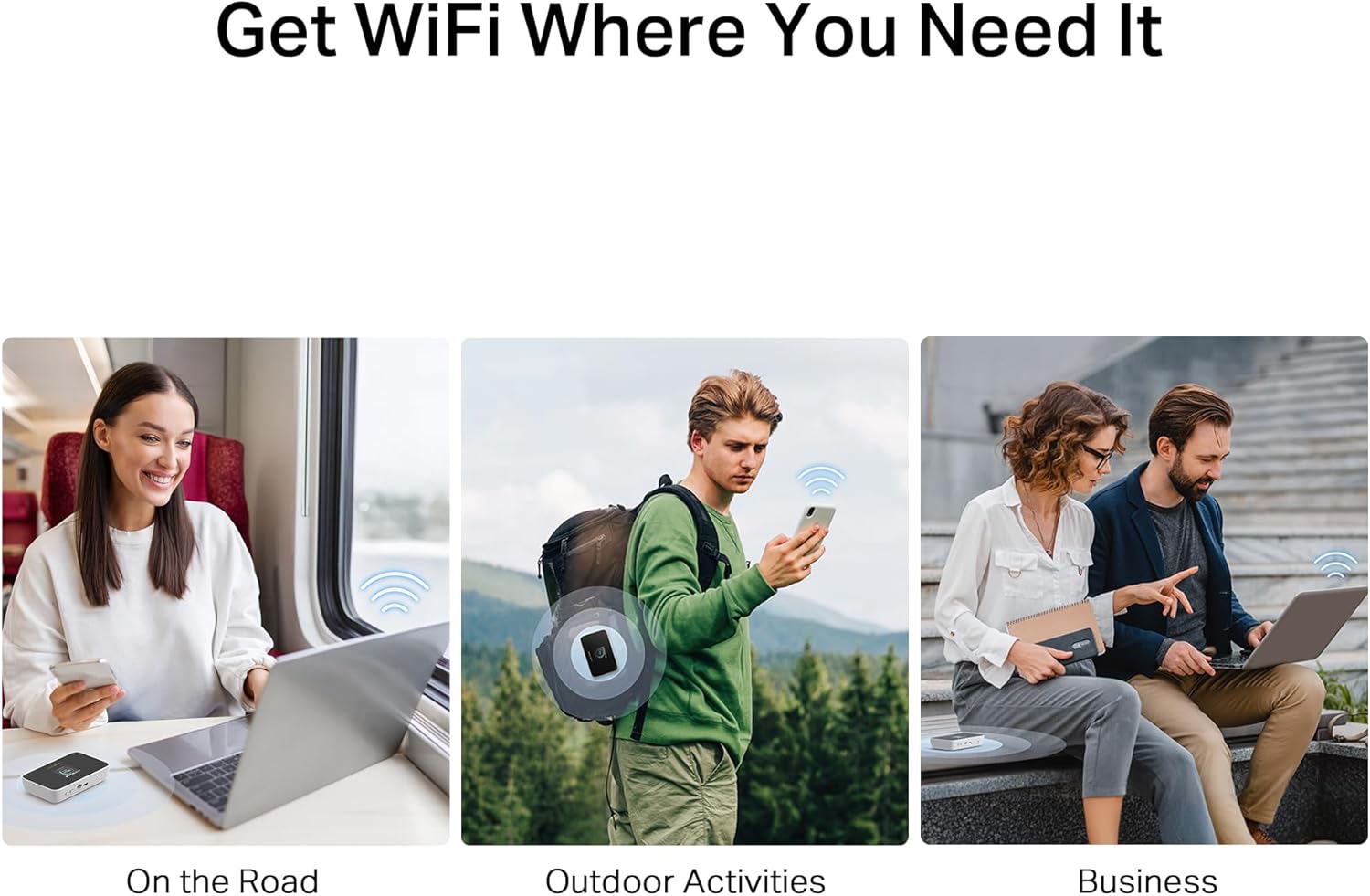 Hotspot Móvel Mercusys MT115 V1 4G LTE 150 Mbps Wi-Fi 6 Bateria 2400 mAh até 10 Dispositivos - Imagem 5