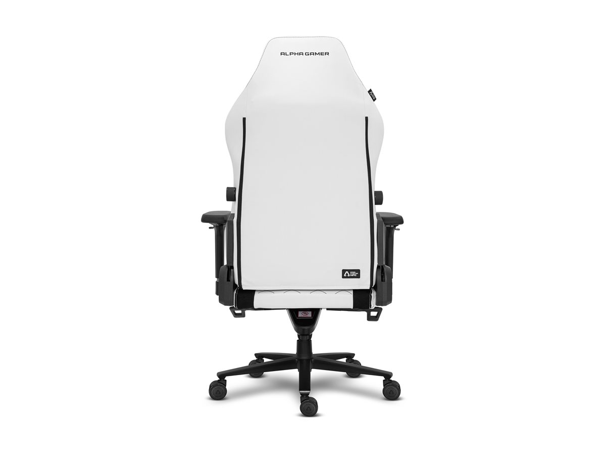 Cadeira Gaming ALPHA GAMER ALEGRA EVO Branco Frost PU - Imagem 2