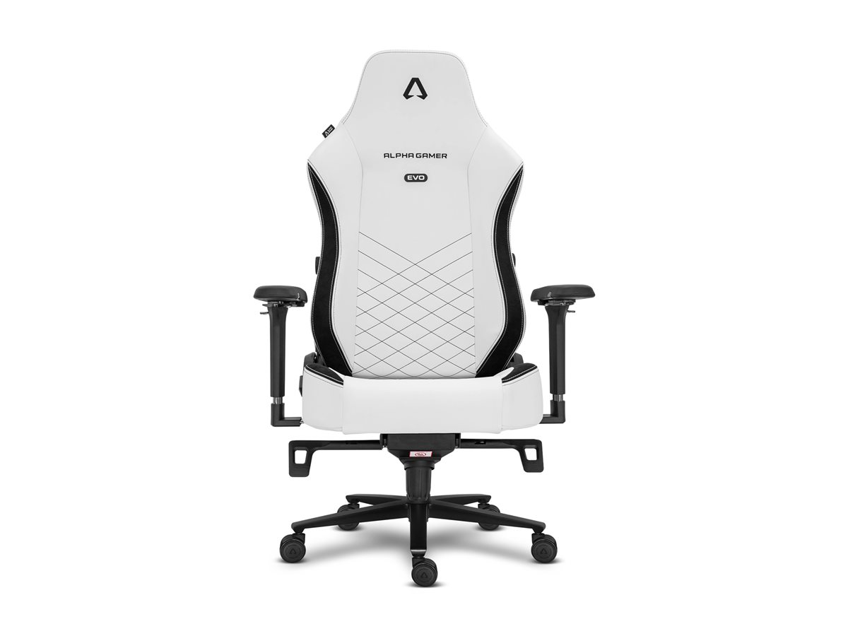 Cadeira Gaming ALPHA GAMER ALEGRA EVO Branco Frost PU - Imagem 4