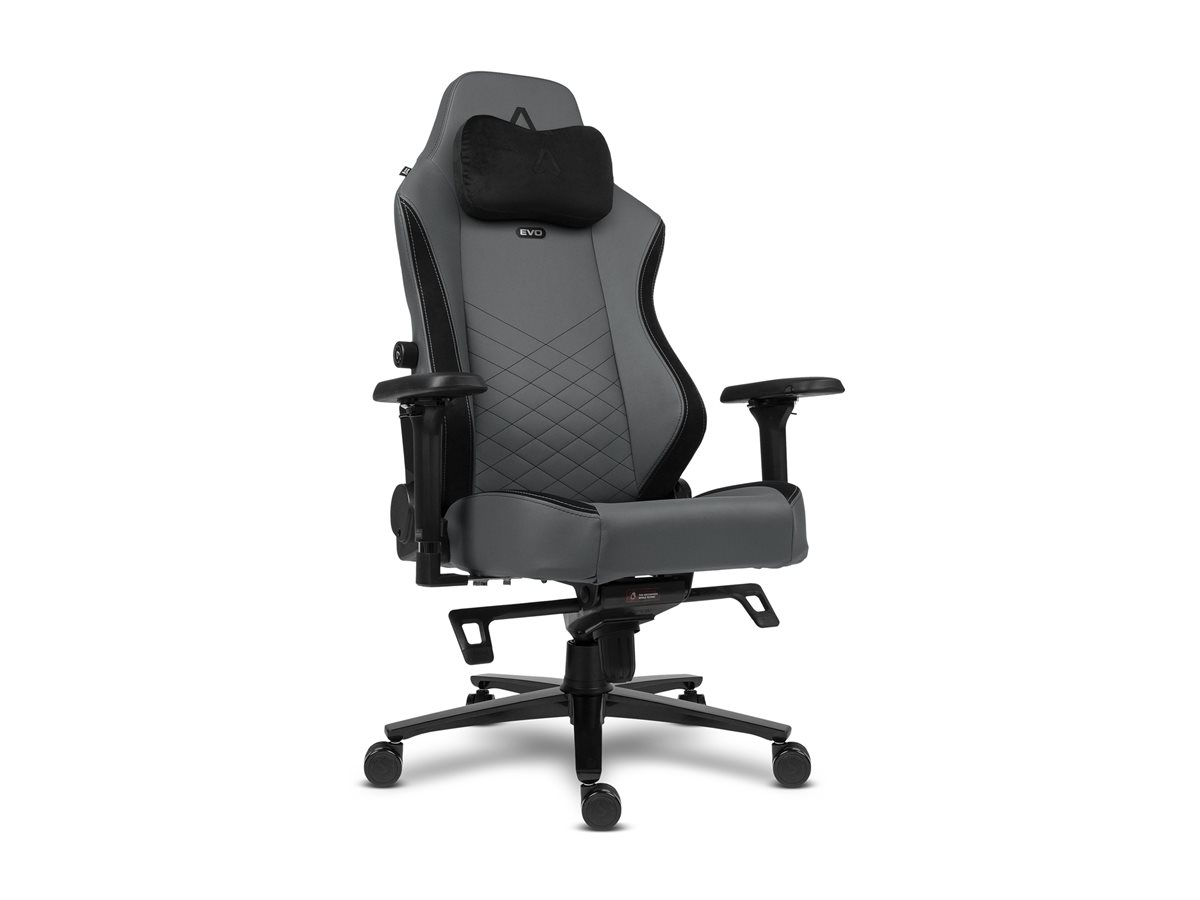ALPHA GAMER ALEGRA EVO TITANIUM GREY PU - Imagem 8