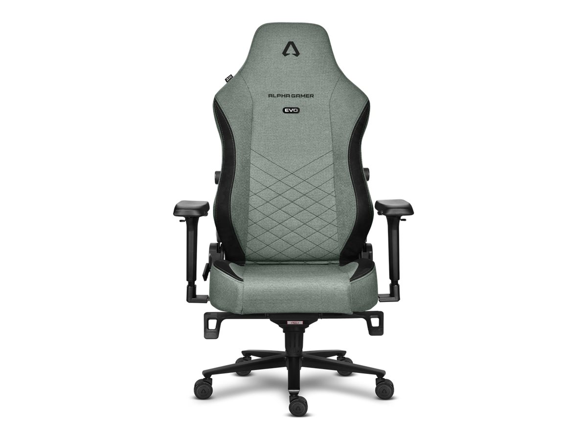 Cadeira Gaming ALPHA GAMER ALEGRA EVO Tecido Verde Sage