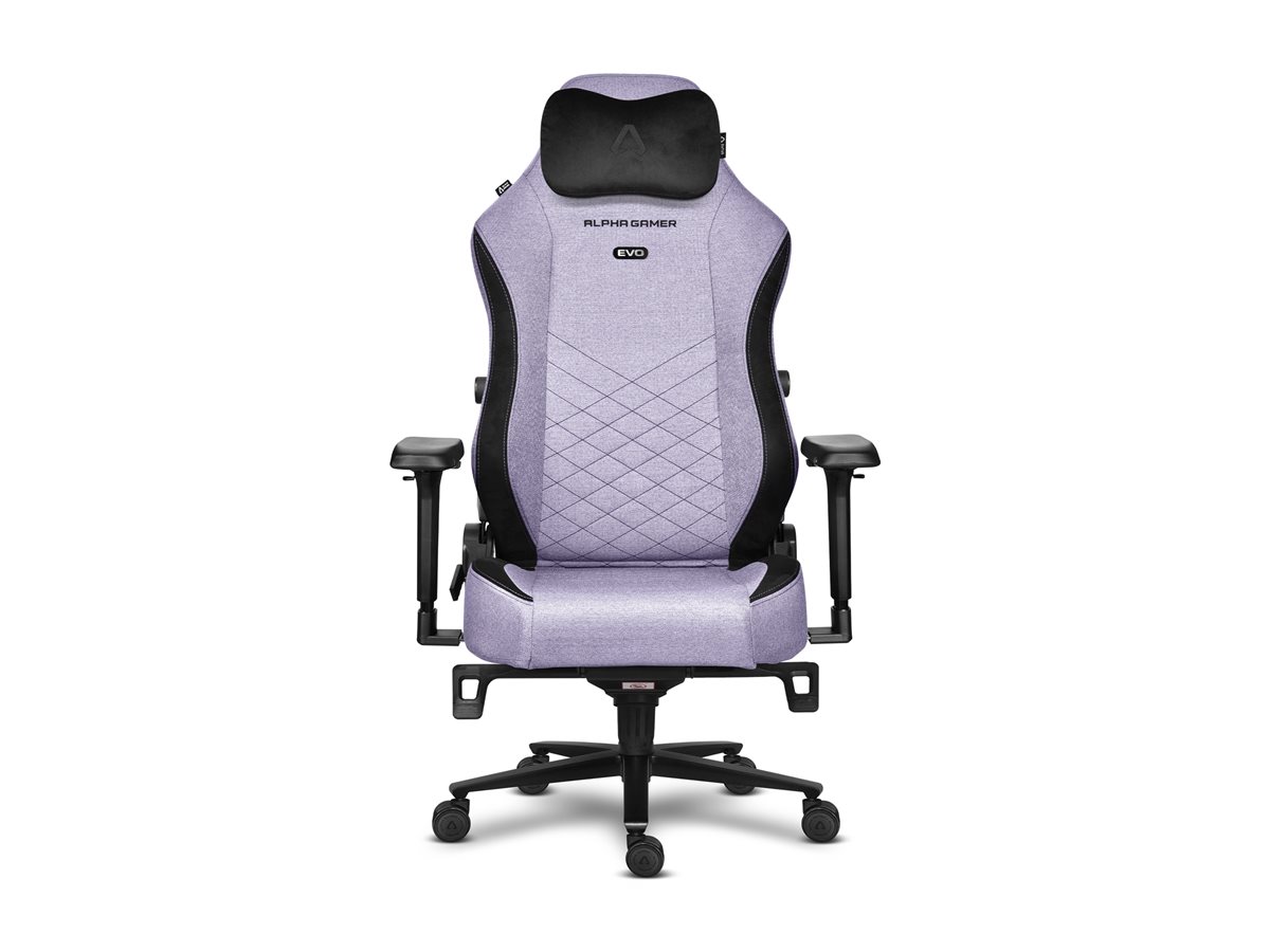 ALPHA GAMER ALEGRA EVO LAVENDER HAZE FABRIC - Imagem 3