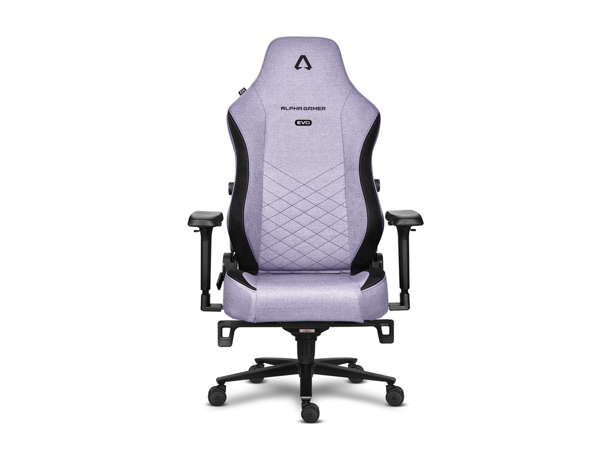 ALPHA GAMER ALEGRA EVO LAVENDER HAZE FABRIC - Imagem 6