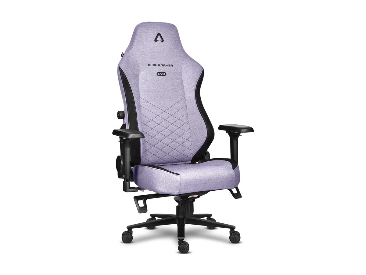 ALPHA GAMER ALEGRA EVO LAVENDER HAZE FABRIC - Imagem 4