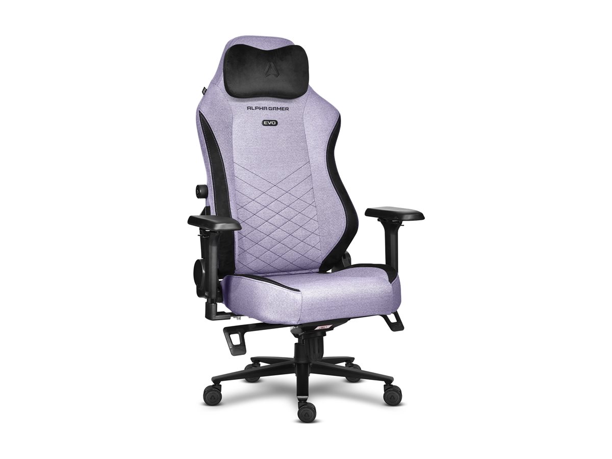 ALPHA GAMER ALEGRA EVO LAVENDER HAZE FABRIC