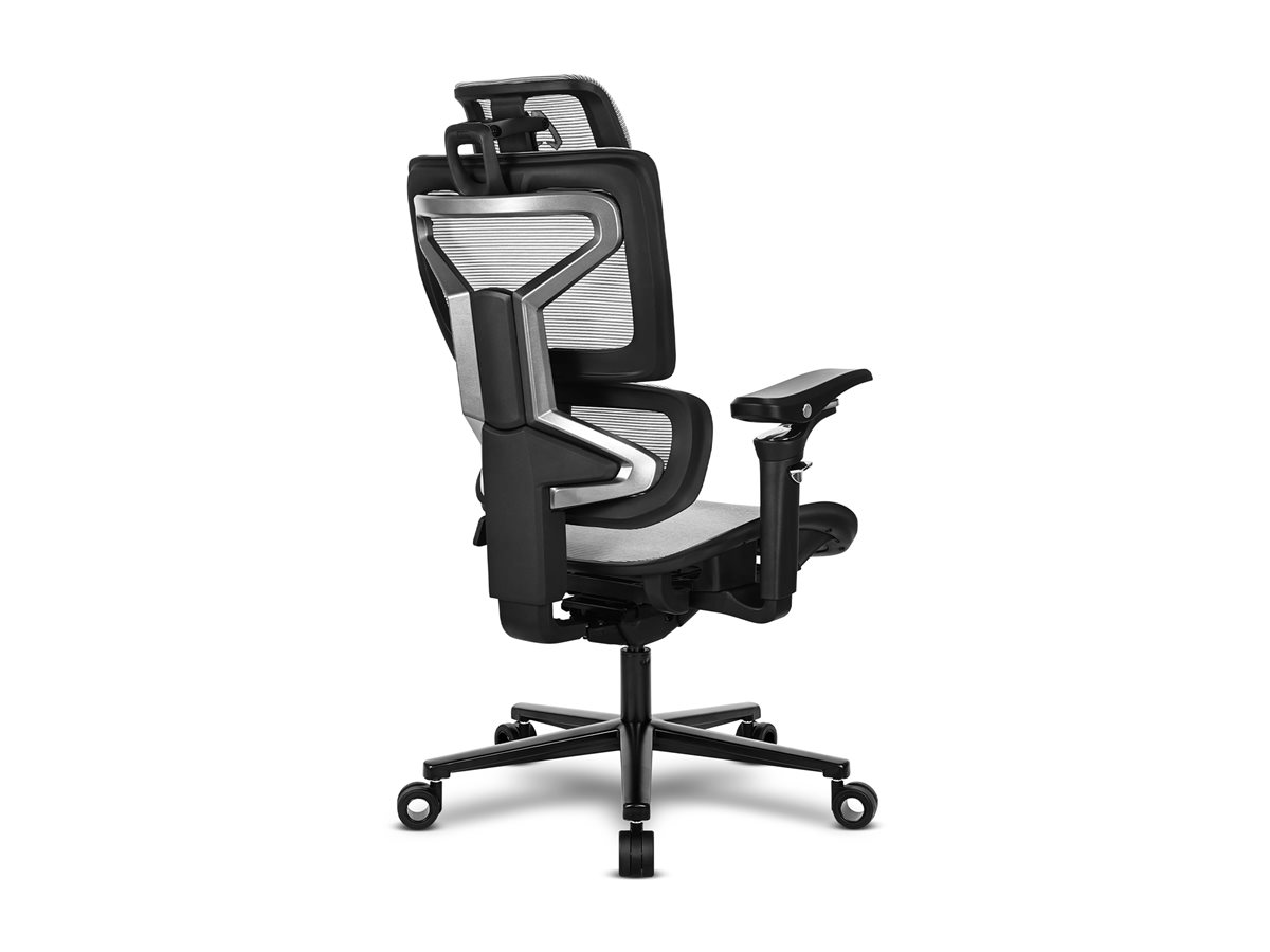 Cadeira Alpha Gamer Mist Preto Cinzento - Imagem 4