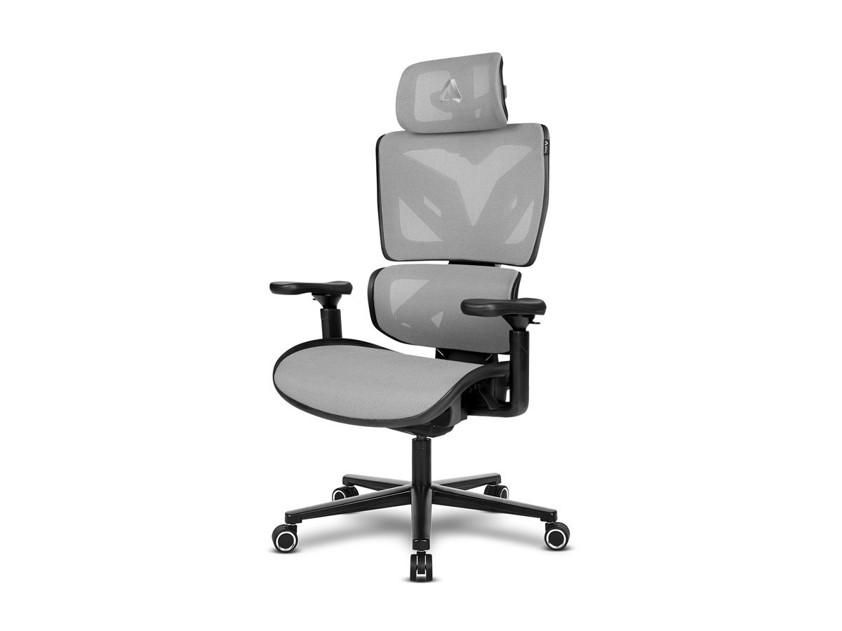 Cadeira Gaming Alpha Gamer Wave Preto Cinzento