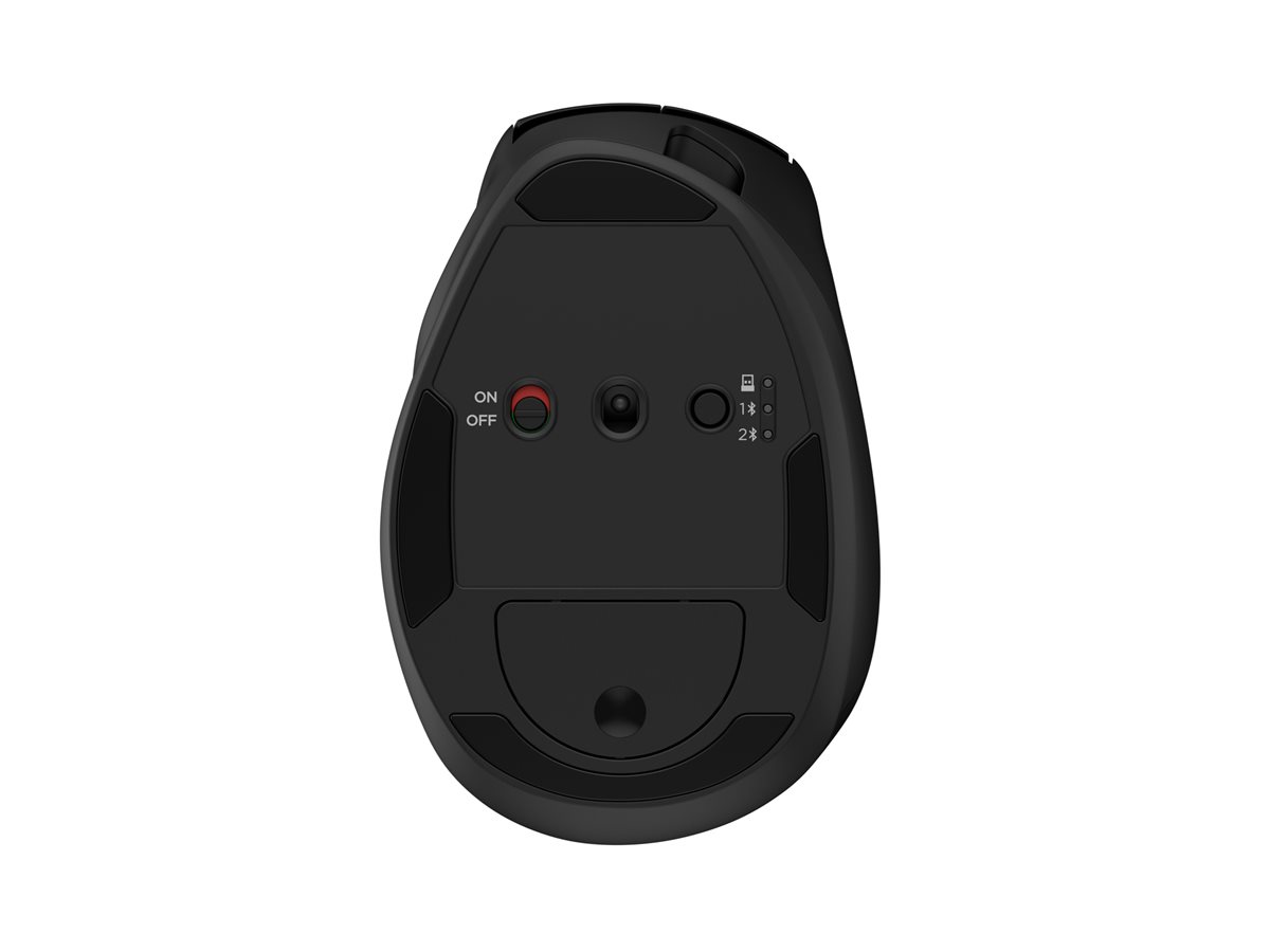 Rato Sem Fios HP 725M Tilt Ergonomic 21° Vertical 7 Botões Bluetooth 2.4GHz Preto - Imagem 2