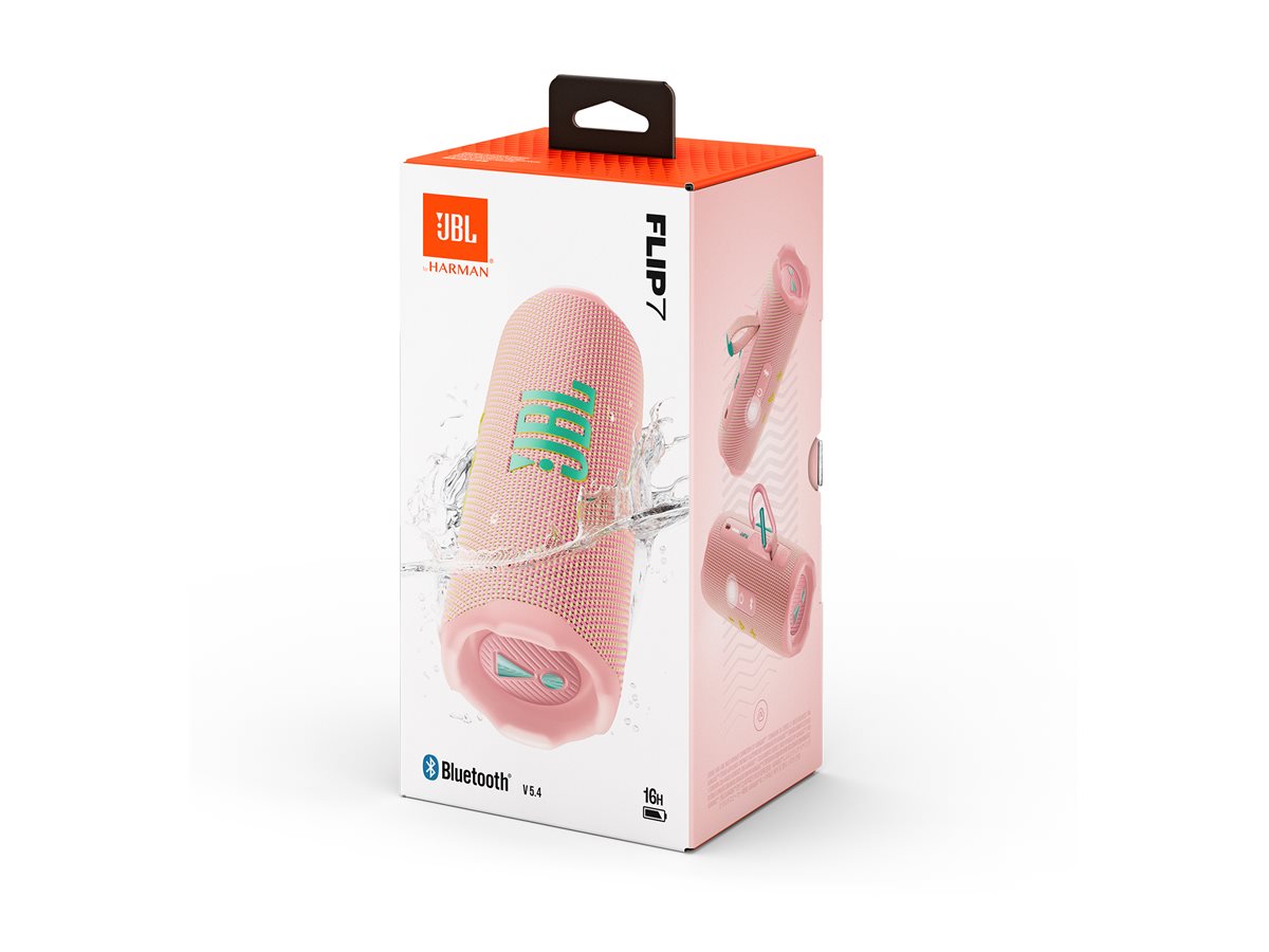 Coluna JBL Flip 7 Portátil Sem Fios Rosa - Imagem 2