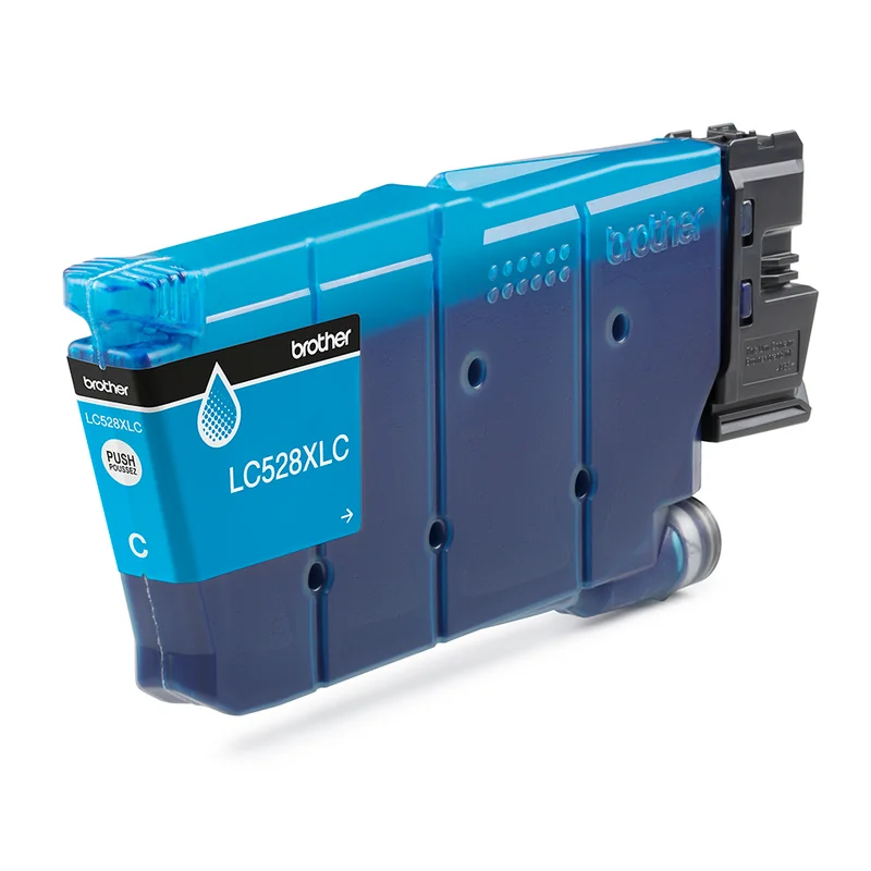 Tinteiro Brother LC528XLC Ciano Original - Imagem 2