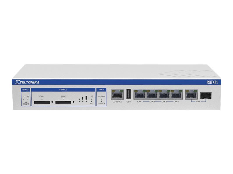 Router Empresarial TELTONIKA RUTXR1 SFP LTE 4G Montagem em Rack - Imagem 4