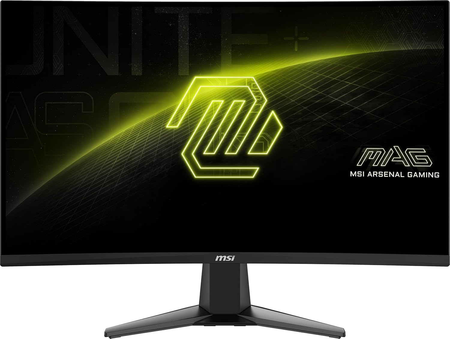 Monitor Curvo Gaming MSI MAG 27CQ6F 27" WQHD 180Hz 1ms 2x HDMI 1x DisplayPort - Imagem 2