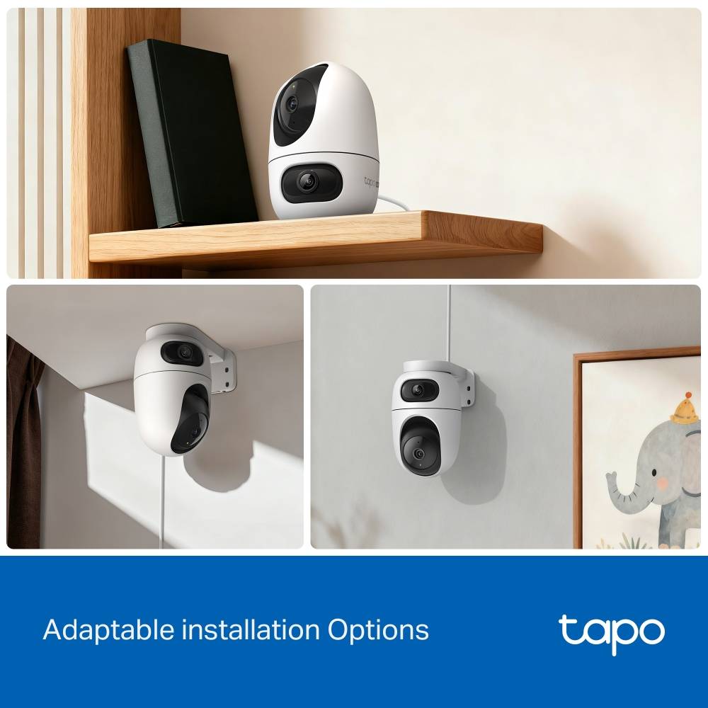 Câmara de Segurança TP-LINK Interior Lente Dupla Pan/Tilt Branca - Imagem 10