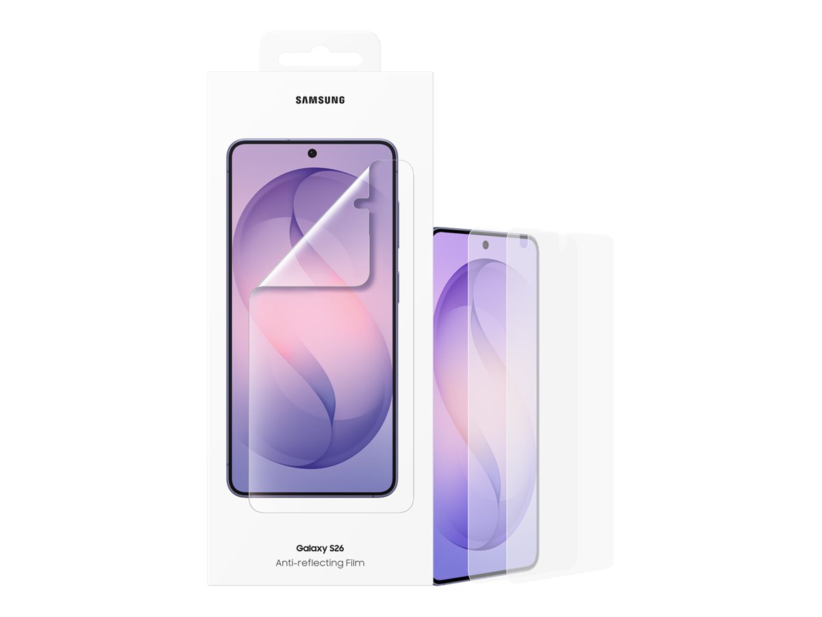 Película de Ecrã Samsung Galaxy S26 EF-US942 Transparente Antirreflexo Pack 2 Unidades