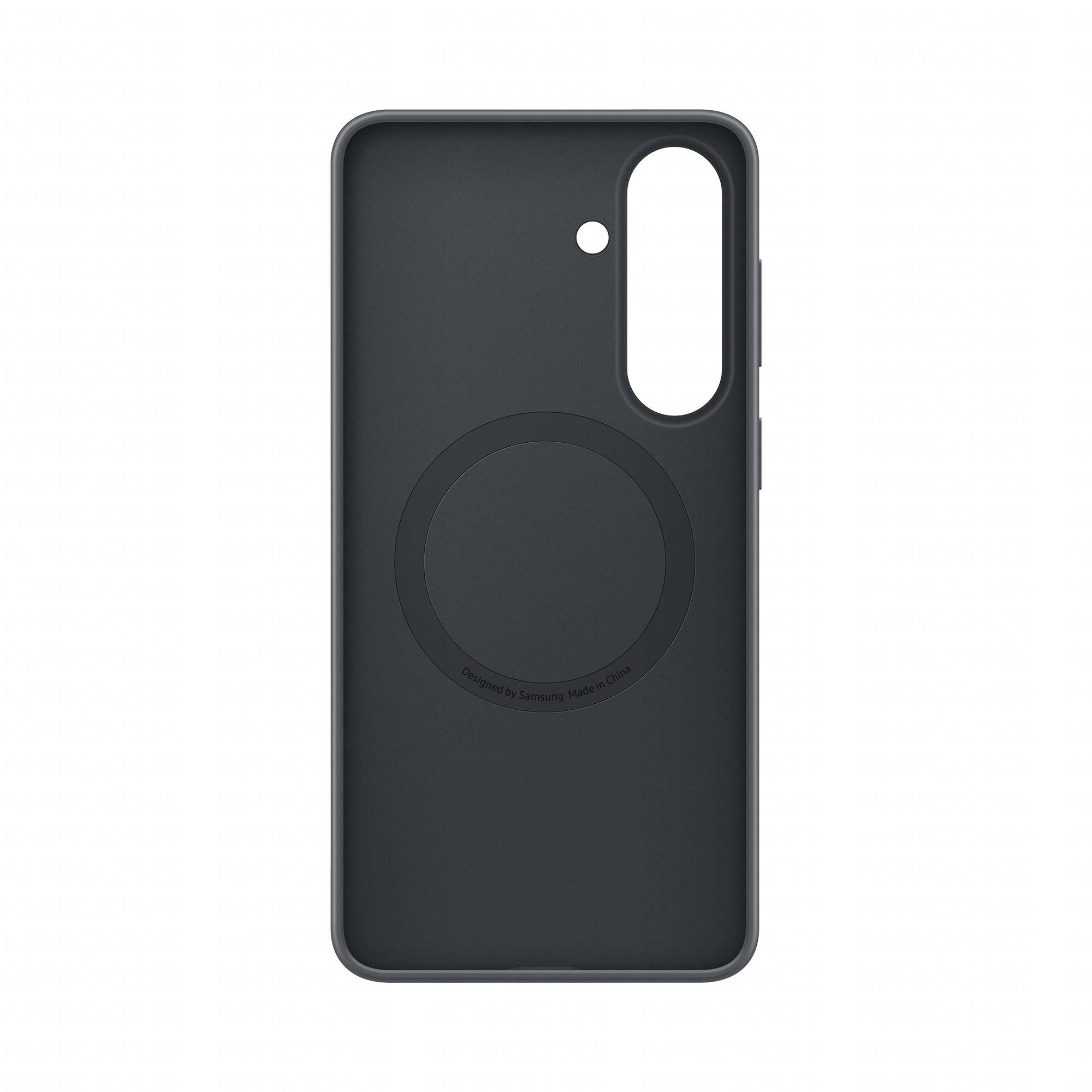 Capa de Silicone Magnética Samsung Galaxy S26+ com Carregamento Sem Fios Rápido Preto - Imagem 4