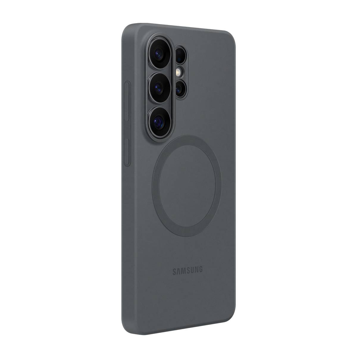 Capa Magnética de Silicone Samsung para Galaxy S26 Ultra com Carregamento Sem Fios Rápido Preto - Imagem 3