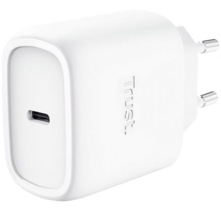 Carregador Universal USB-C Trust Maxo 45W 1 Porta com Cabo para Apple Branco - Imagem 2