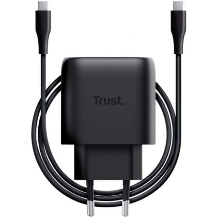 Carregador Universal USB-C Trust Maxo 45W Edição Samsung com Cabo Incluído Preto