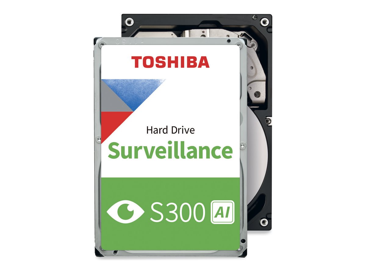Disco Rígido Interno TOSHIBA S300 AI Surveillance 18TB 3.5" 7200 RPM 512MB Cache