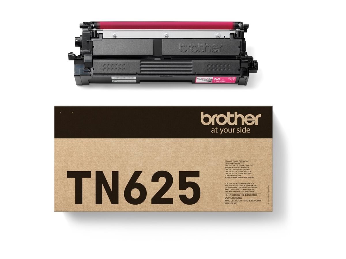 Toner Original Brother TN-625M Magenta Laser 1.800 Páginas - Imagem 3