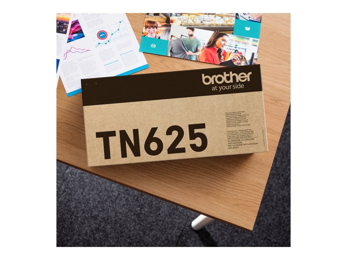Toner Original Brother TN625C Ciano 1.800 Páginas - Imagem 5