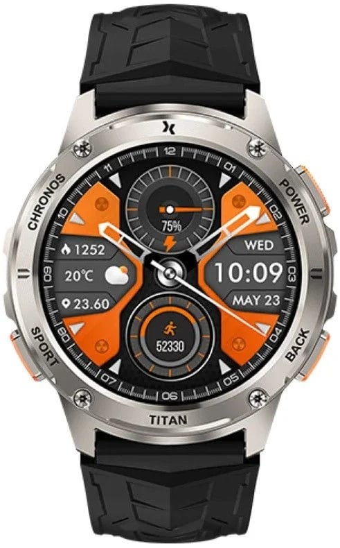 MAXCOM FW110 SMARTWATCH TITAN CHRONOS SILVER - Imagem 2