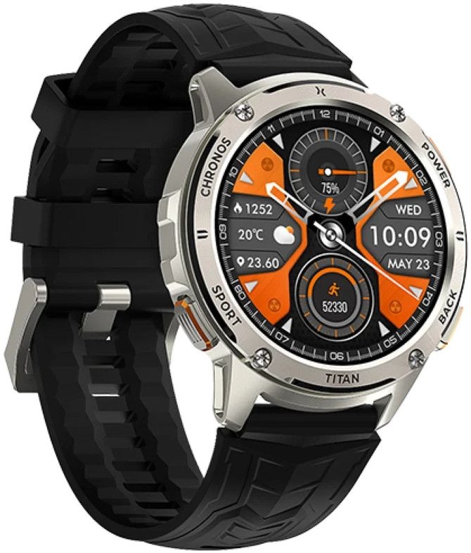 MAXCOM FW110 SMARTWATCH TITAN CHRONOS SILVER - Imagem 3