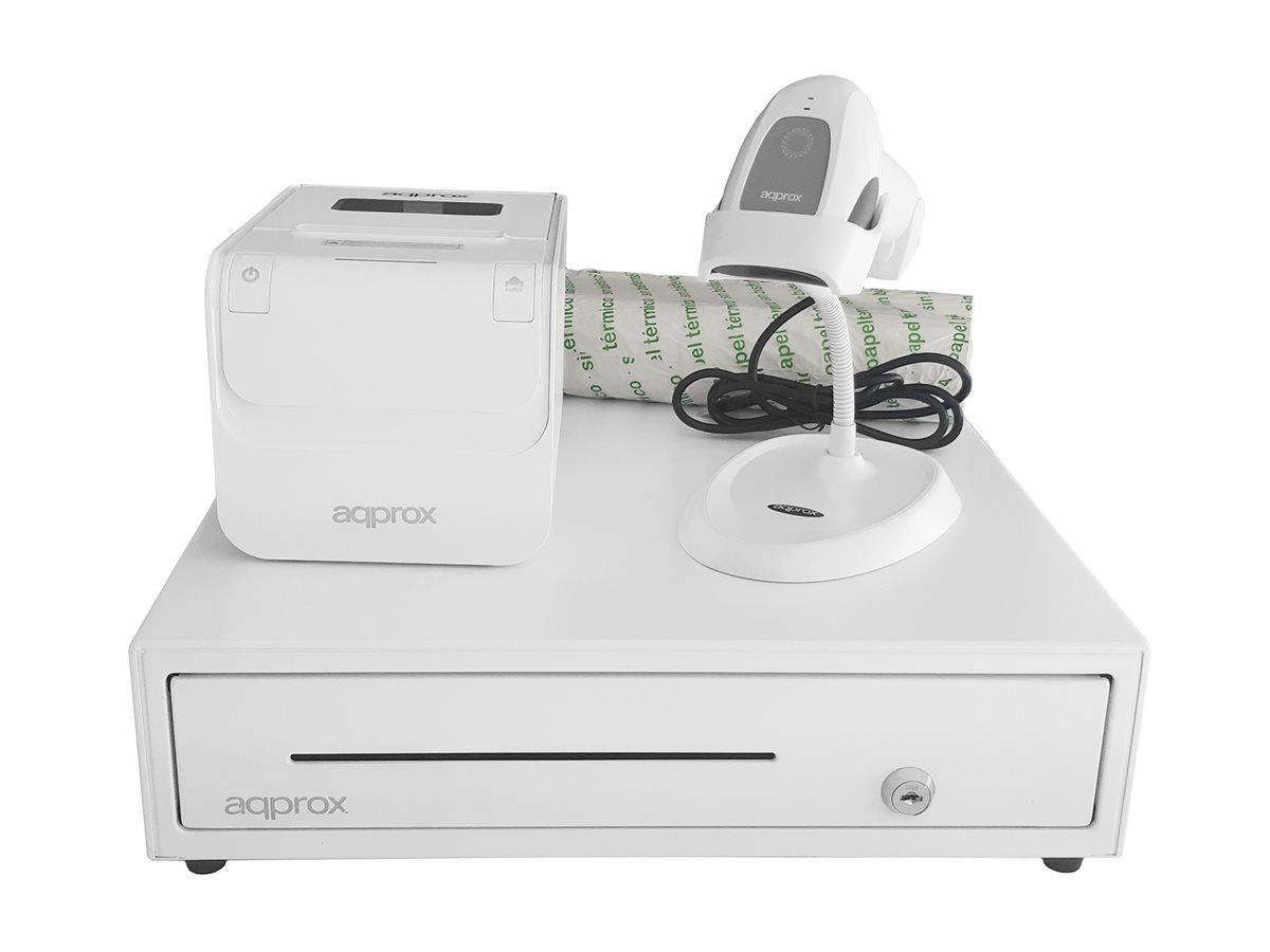 APPROX POS PACK COMPOSED OF APPCASH01WH APPPOS80AMUSEWH APPLS11ASWH CYT8060BPA - Imagem 4