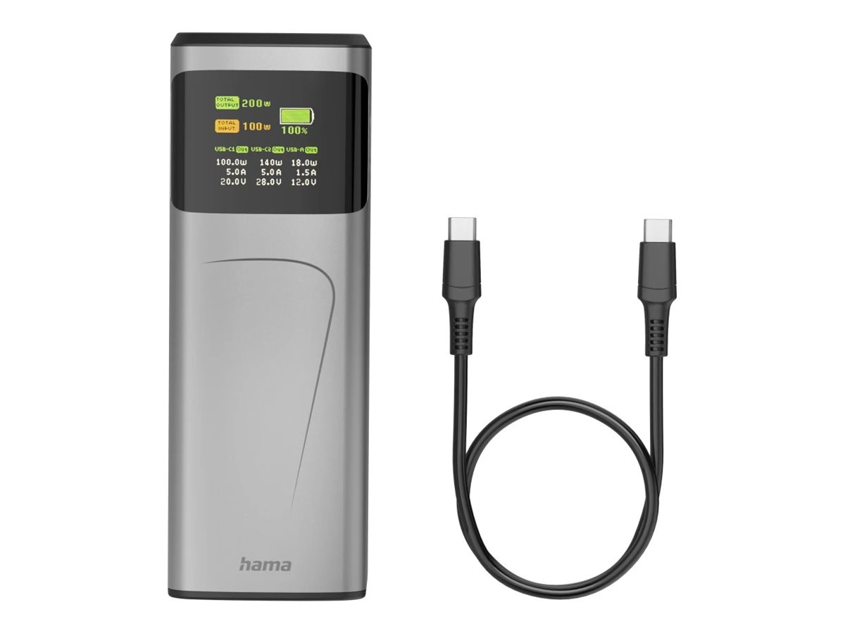 Power Bank HAMA HIGH POWER 200 24000mAh - Imagem 1