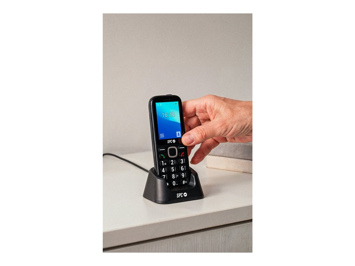 Telemóvel SPC Fortune 2 Max 4G 128MB Ecrã 2.4" Lanterna Rádio FM Preto - Imagem 8