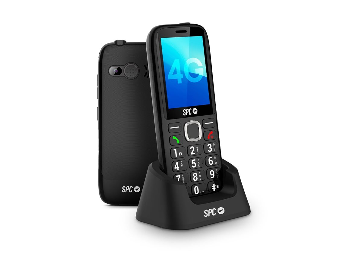 Telemóvel SPC Fortune 2 Max 4G 128MB Ecrã 2.4" Lanterna Rádio FM Preto - Imagem 2