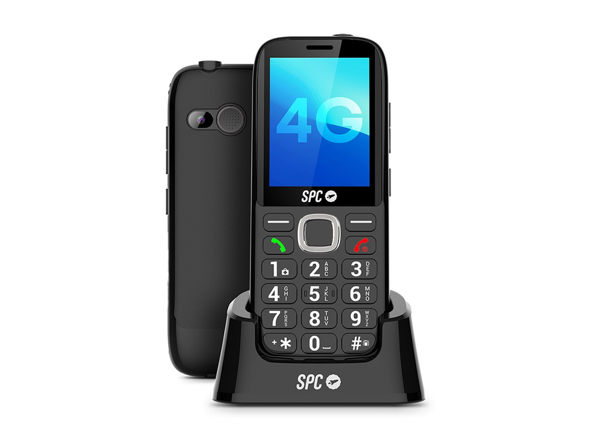 Telemóvel SPC Fortune 2 Max 4G 128MB Ecrã 2.4" Lanterna Rádio FM Preto - Imagem 3
