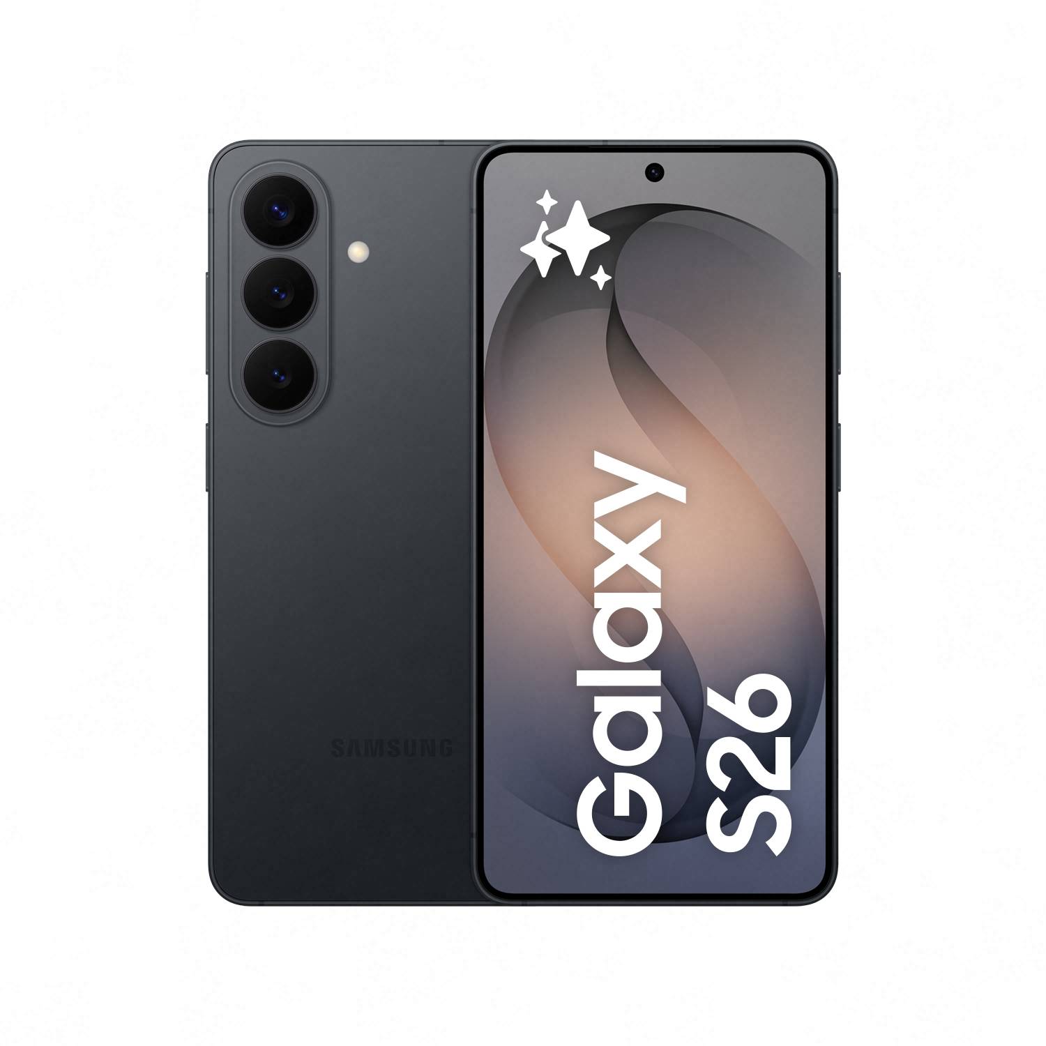 Smartphone SAMSUNG Galaxy S26 5G 6.3" OLED 120Hz 12GB RAM 256GB Tripla Câmara 50MP Dual SIM Preto (SM-S942B/DS)