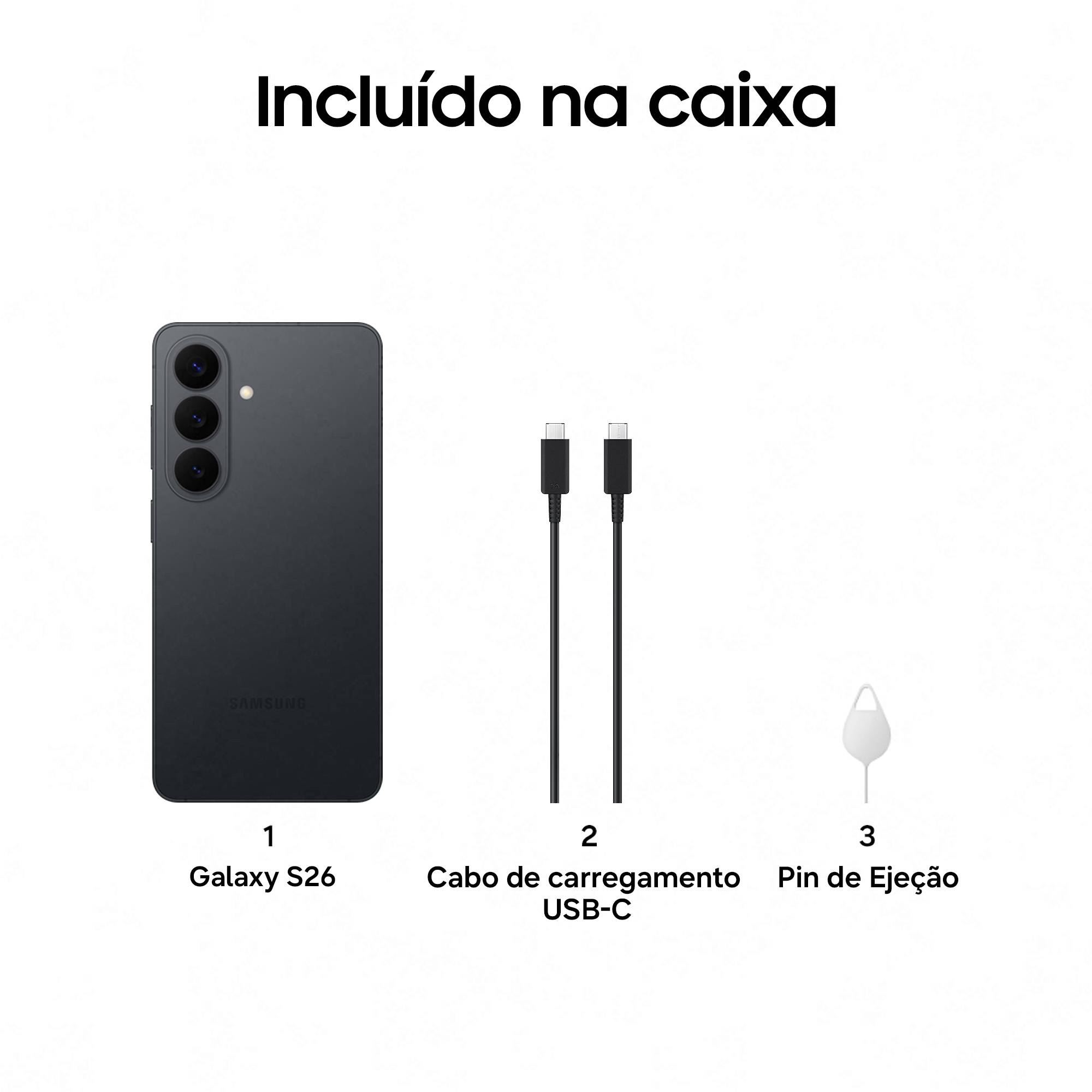 Smartphone SAMSUNG Galaxy S26 5G 6.3" OLED 120Hz 12GB RAM 256GB Tripla Câmara 50MP Dual SIM Preto (SM-S942B/DS) - Imagem 7