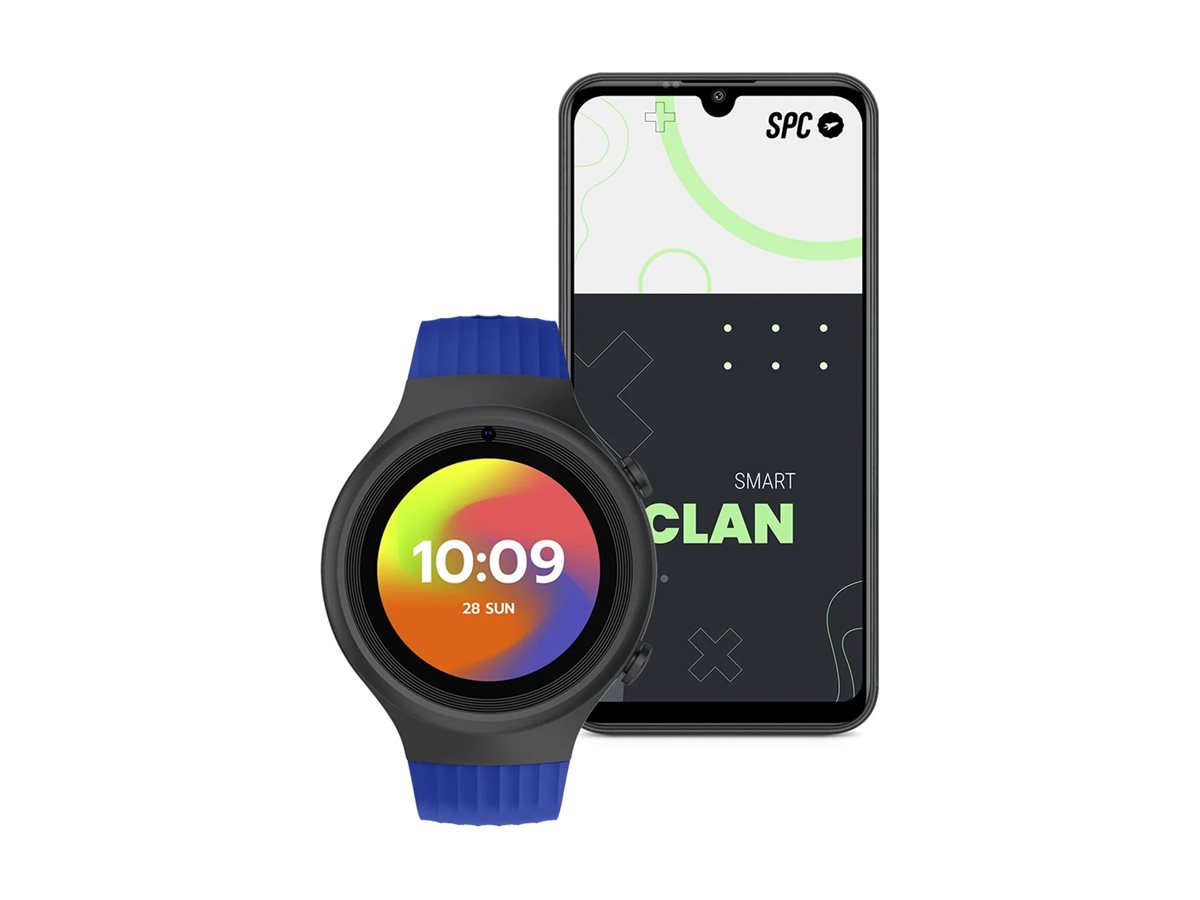 Relógio Inteligente Infantil SPC Smartee 4G Junior Ecrã 1.2" GPS 128MB Câmara 0.3MP Azul Royale - Imagem 4