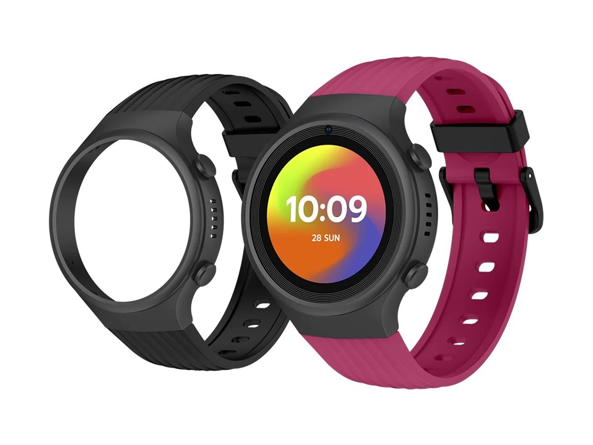 Relógio Inteligente SPC SMARTEE 4G JUNIOR 1.2" 128MB LTE GPS Câmara 0.3MP Rosa Velvet Garnet - Imagem 5