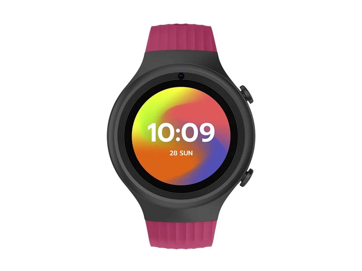 Relógio Inteligente SPC SMARTEE 4G JUNIOR 1.2" 128MB LTE GPS Câmara 0.3MP Rosa Velvet Garnet - Imagem 3
