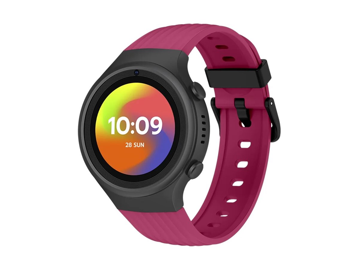 Relógio Inteligente SPC SMARTEE 4G JUNIOR 1.2" 128MB LTE GPS Câmara 0.3MP Rosa Velvet Garnet - Imagem 1