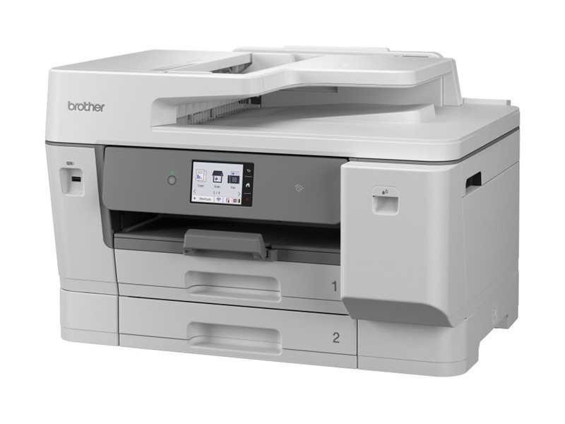 Impressora Multifunções Brother MFC-J6975DW Jacto de Tinta Cores A3 Duplex WiFi LAN 31ipm 2x250 Folhas USB - Imagem 3