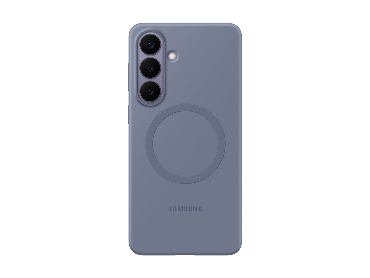 Capa Magnética de Silicone Samsung para Galaxy S26+ Azul Violeta com Carregamento Sem Fios Rápido - Imagem 2
