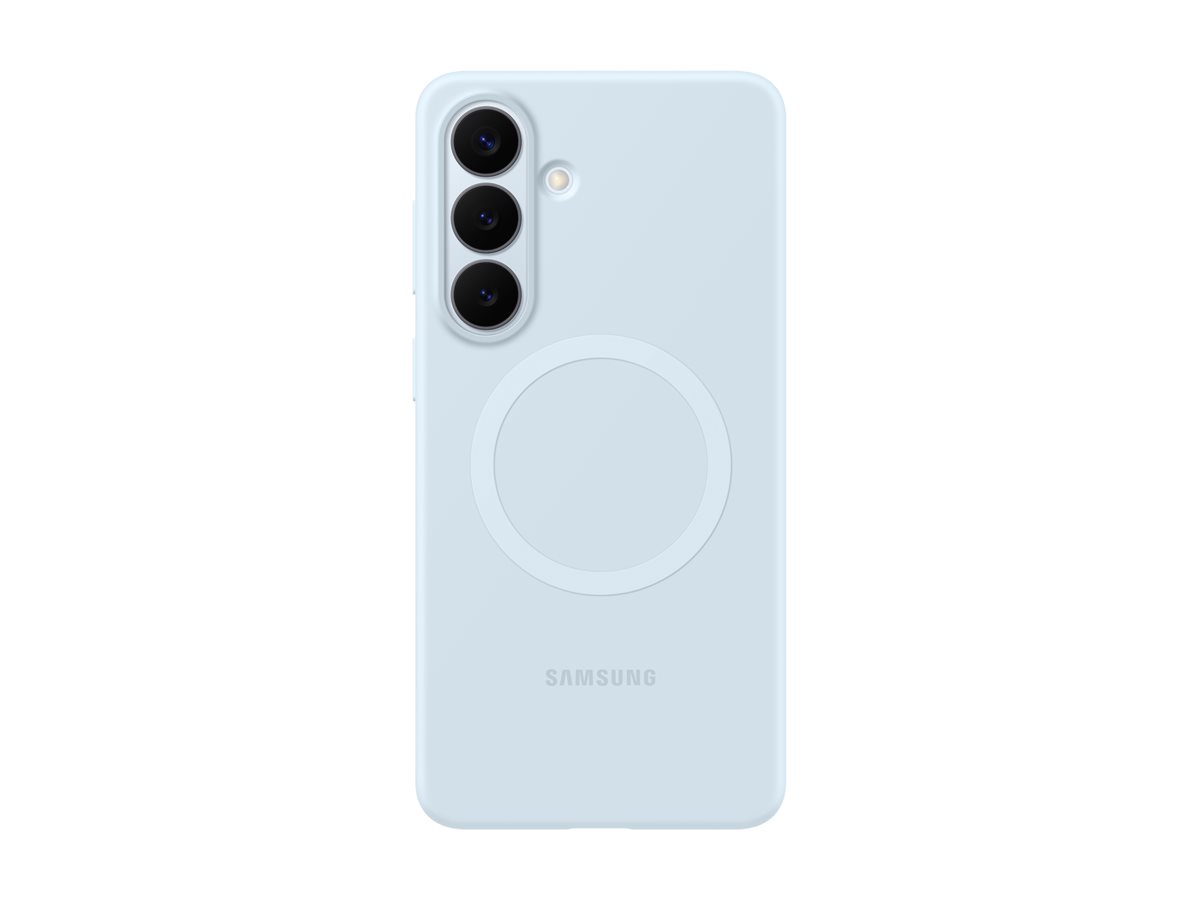 Capa de Silicone Magnética Samsung Galaxy S26+ Azul Celeste EF-ES947
